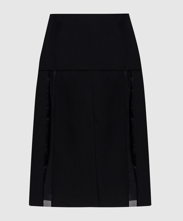 Jil Sander Черная юбка из шерсти J02MA0382J40356