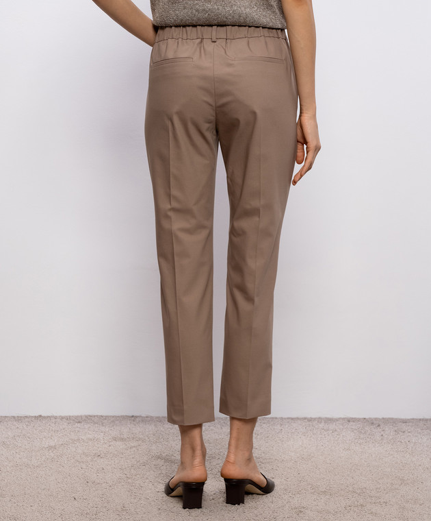 Brunello Cucinelli Коричневі штани M0F70P1673 зображення 4