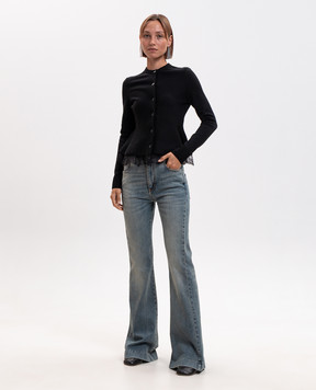 Alexander McQueen Сині джинси кльош A005FSQMAC4