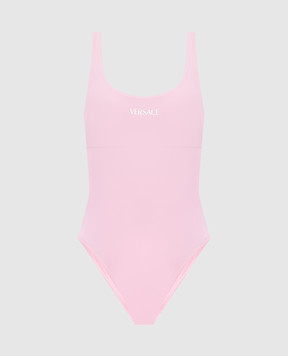 Versace Рожевий купальник з логотипом 10231621A17152