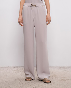 Herno Сірі штани прямого крою PT000008D12875S