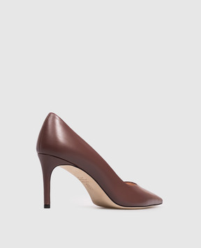 Stuart Weitzman Коричневые кожаные туфли POWER SK328
