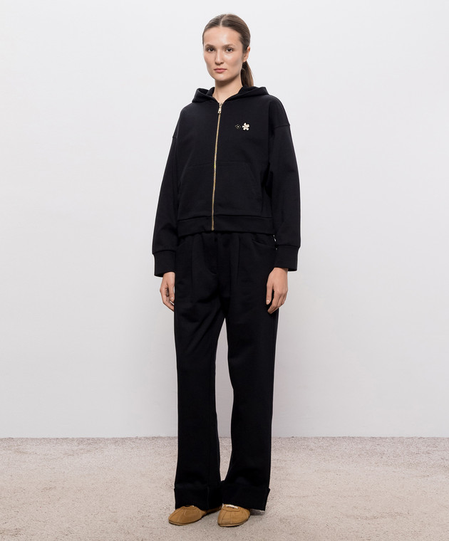 Twinset Черный спортивный костюм 262LI2ZBB изображение 3
