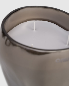 Onno Свічка Cape Smoked Grey S з ароматом Muse в скляному свічнику ON508M