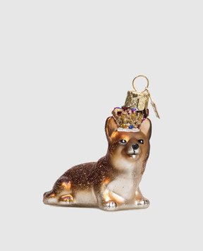 Vondels Новогодняя игрушка Corgi Dog 6240999060034