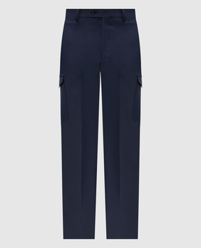 Enrico Mandelli Сині штани-карго 0CARGO4927