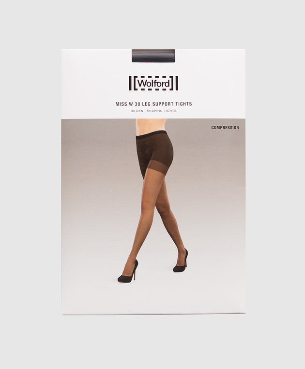 Wolford Колготы MISS W черного цвета 30 den 11218