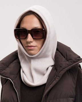 Allude Бежевий капор з кашеміру 26511225
