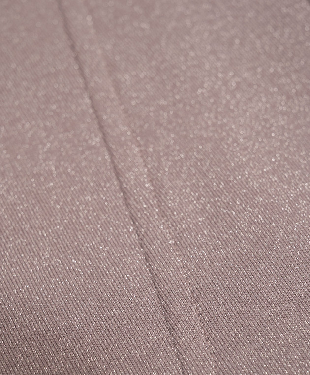 Brunello Cucinelli Детские спортивные штаны с люрексом BD983E668C изображение 3