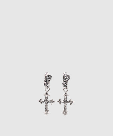 Серебряные серьги Fleury Cross