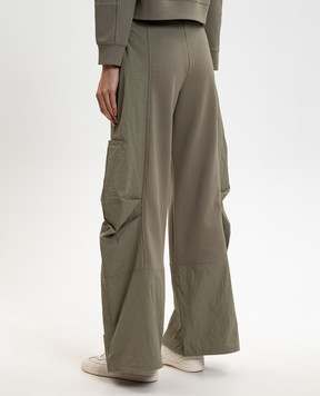 Max & Co Штани карго кольору хакі TAMBUTO MCOTAMBUTO