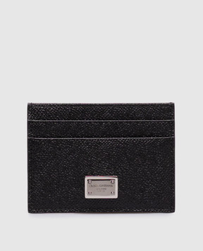 Dolce&Gabbana Черный кожаный картхолдер Dauphine BP0330AG219
