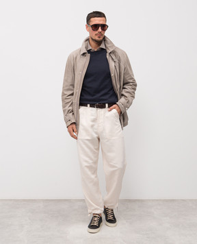 Brunello Cucinelli Синій джемепр M2900100