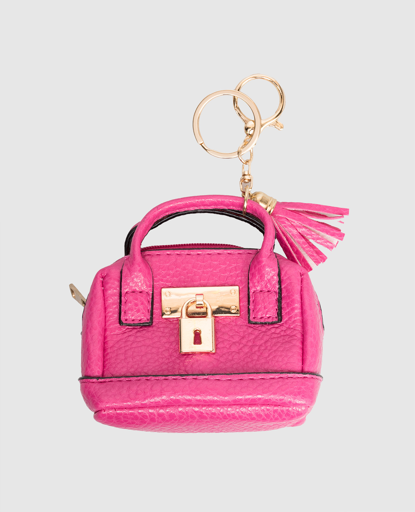 

Розовый брелок в виде сумки, Брелоки