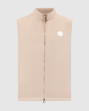 Stefano Ricci Бежевий жилет з логотипом M6J4100020PL001HSAC64