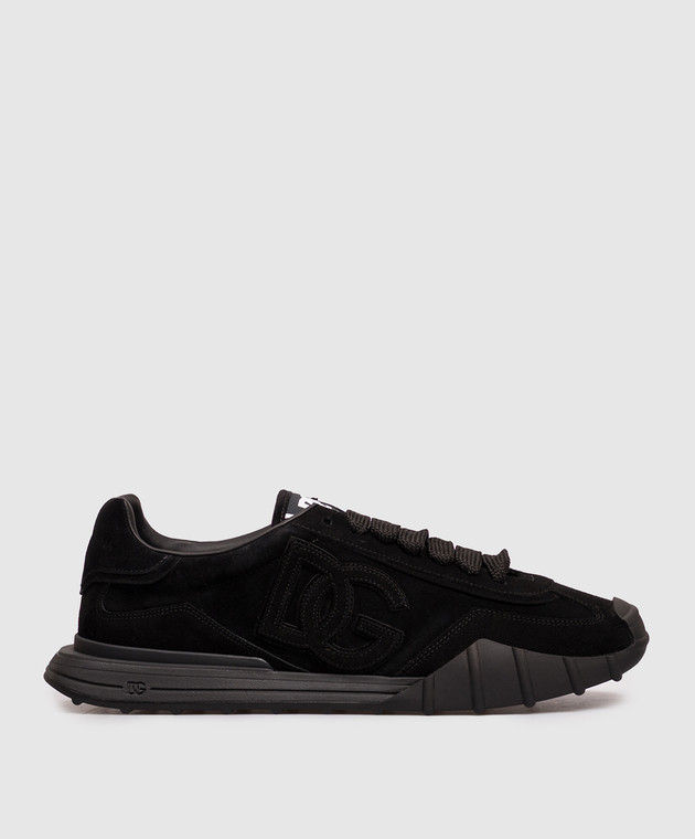 Dolce&Gabbana Черные замшевые кроссовки Dg Athletic CS2384A0836