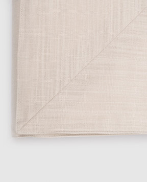 Fazzini Скатертина кольору айворі CORNICI CORTOVA180X2800