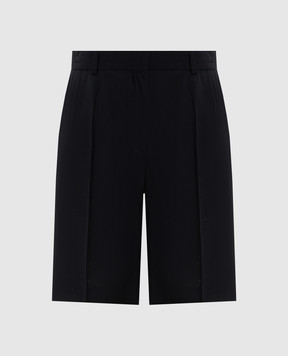 Toteme Чорні бермуди з вовною 262WRB0455FB0475