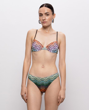 Missoni Купальник у візерунок з люрексом MC22SP01BR015D