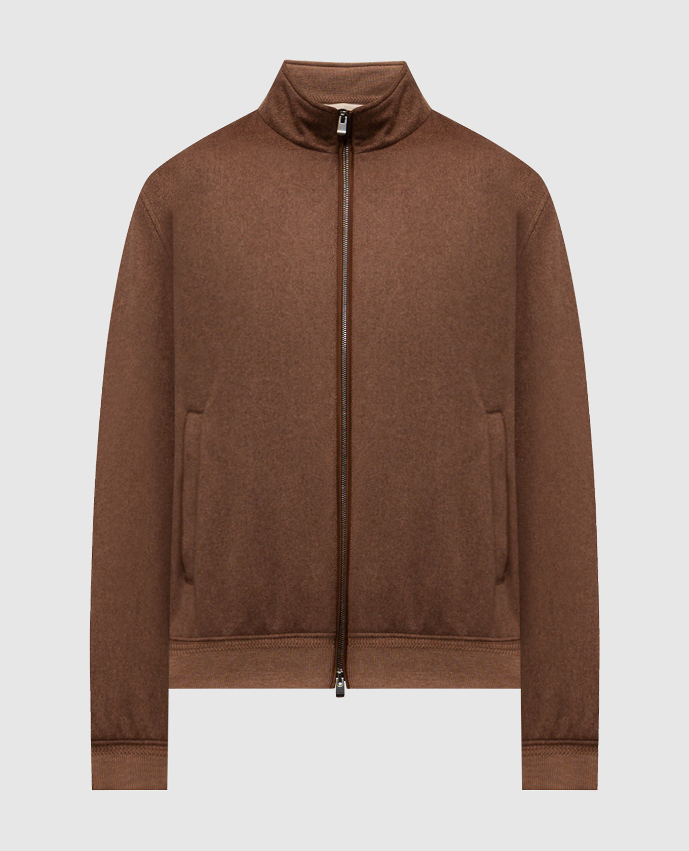 

Коричневая куртка из кашемира, Коричневый, Куртки