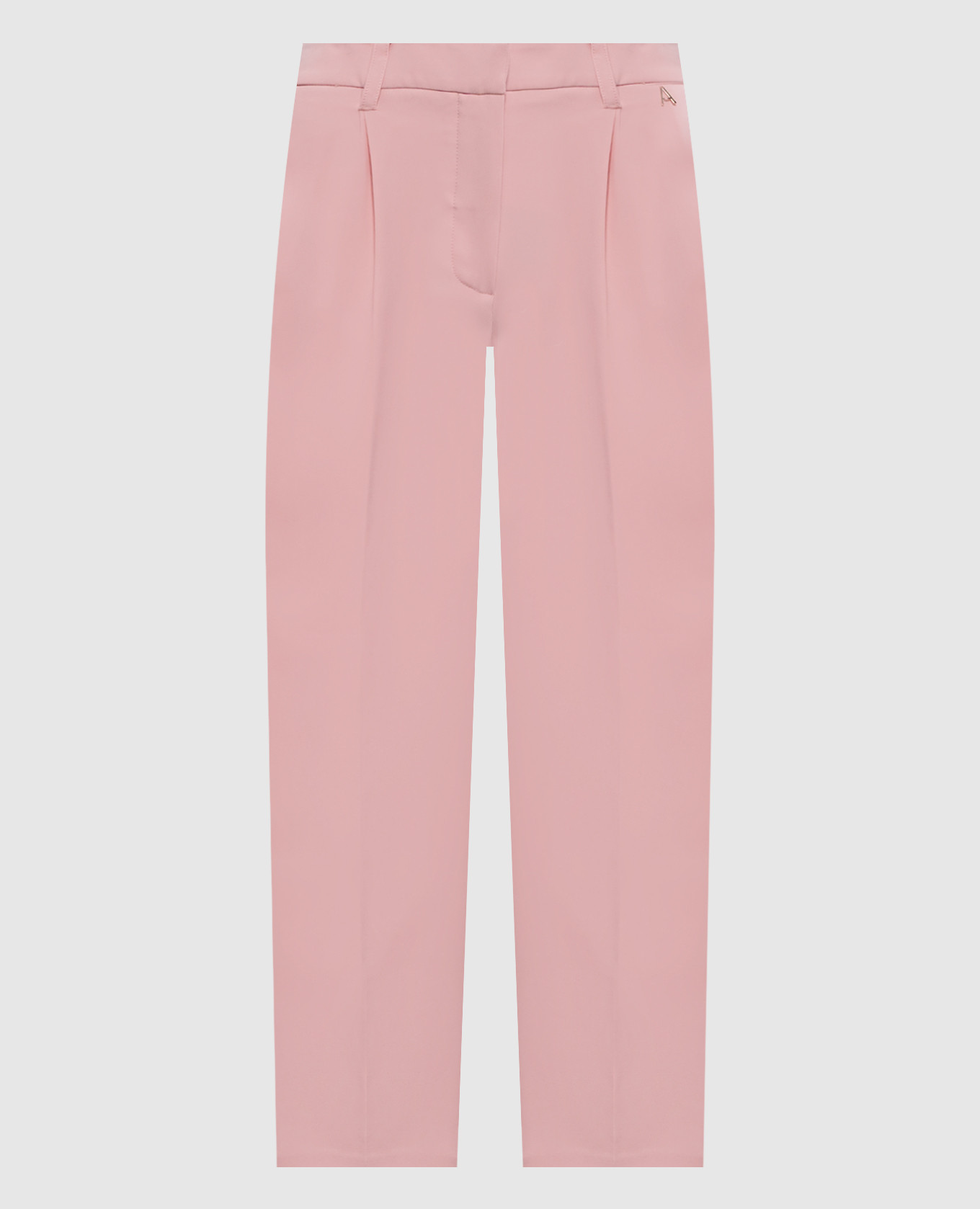Розовые брюки с логотипом
