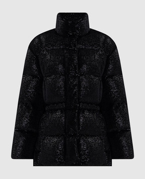 Moncler Чорний пуховик Mouettes L20931A0024389BKE