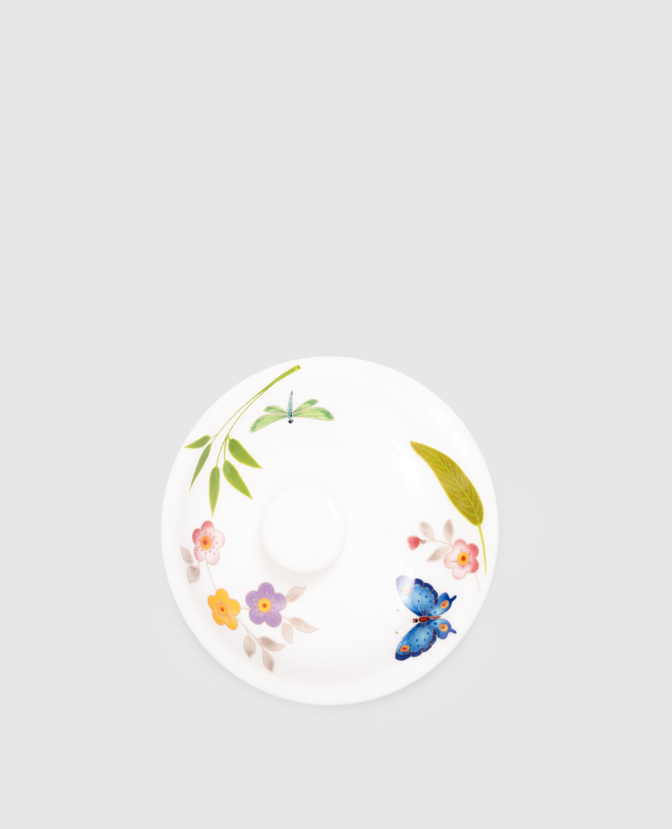 

Белая фарфоровая крышка для сахарницы Incanto di Primavera, Белый, Посуда