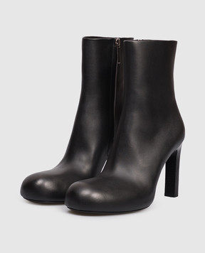 Balenciaga Чорні шкіряні ботильйони Fargo 844897WBDH5