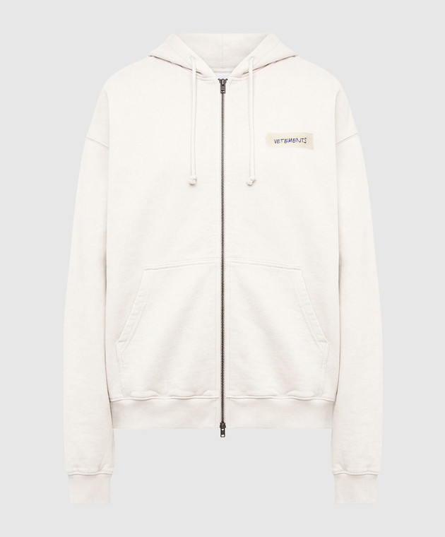 Vetements Спортивна куртка кольору айворі MH27ZU147W