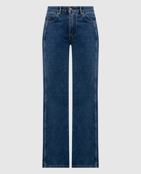 Balmain Синие джинсы с логотип патч HF1MI052DG08