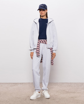 Sporty & Rich Синяя футболка TO11984300BL106w