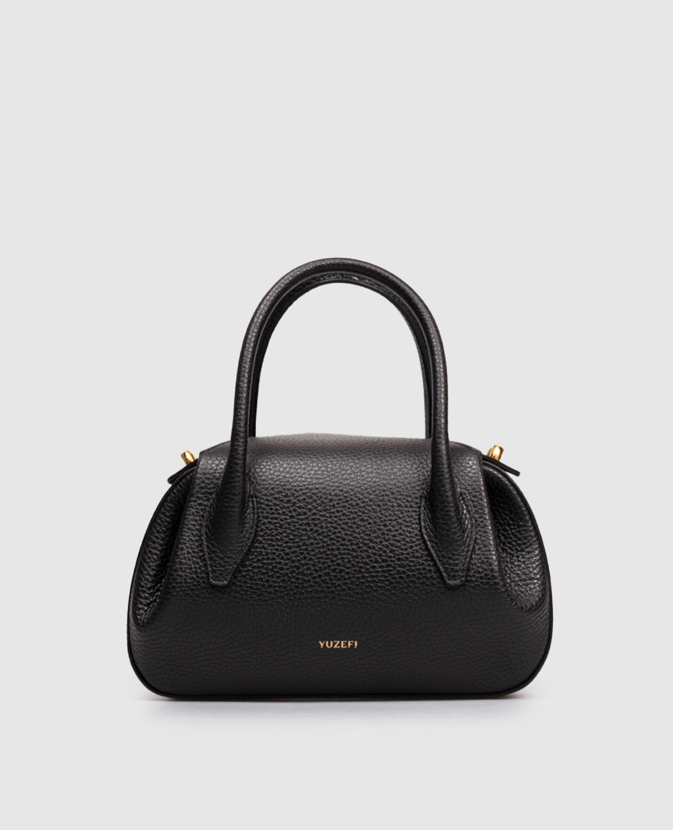 

Черная кожаная сумка OYSTER, Черный, Сумки через плечо