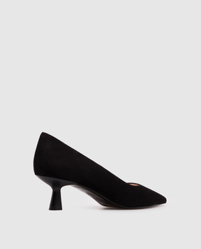 Stuart Weitzman Чорні замшеві туфлі SO391