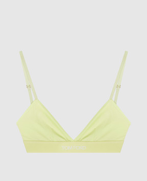 Tom Ford Зеленый браслет с узором логотипа BRJ009JEX166