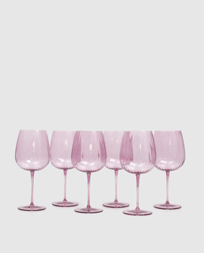 Vema Набір рожевих келихів ROMANTIC 6 шт OPIUM75ROMANTIC