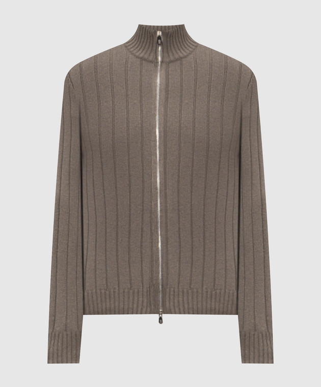 Brunello Cucinelli Сірий кардиган M22506006
