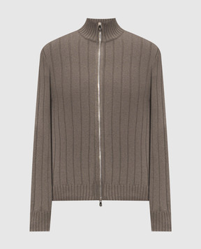 Brunello Cucinelli Сірий кардиган M22506006