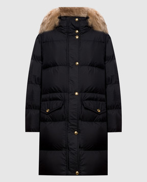 Moncler Черный пуховик Aphroties L20931C0002553A5E