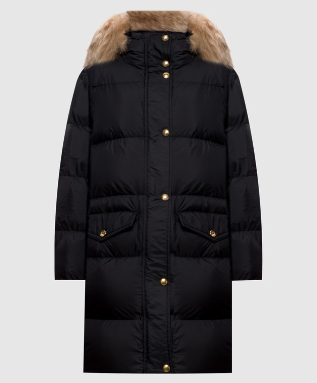 Moncler Черный пуховик Aphroties L20931C0002553A5E