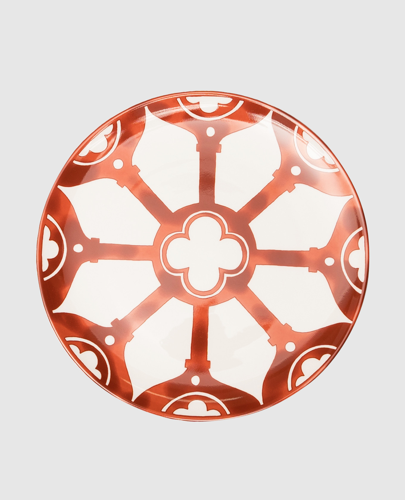 

Белая фарфоровая десертная тарелка Venezia, Белый, Посуда