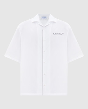 Off-White Біла сорочка Circle Off 44XGG01FS26F006