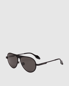 JW Anderson Черные очки JWA05-Aviator EW0021FA0500