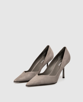Le Silla Серые замшевые туфли Vivienne 4216D080BXPPVEP