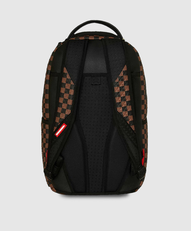 Sprayground Детский коричневый рюкзак CROWN JEWEL SHARKS IN PARIS 910B8744NSZ изображение 3
