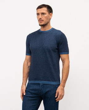 MooRER Синя футболка JUDE JUDEVCR