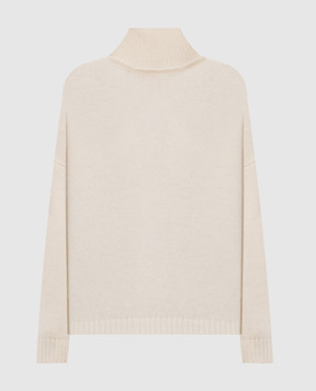 Max Mara Weekend Свитер BORGIA цвета айвори из шерсти WKDBORGIA