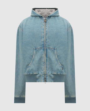 Vetements Голубая джинсовая куртка ME76DJ061N1m