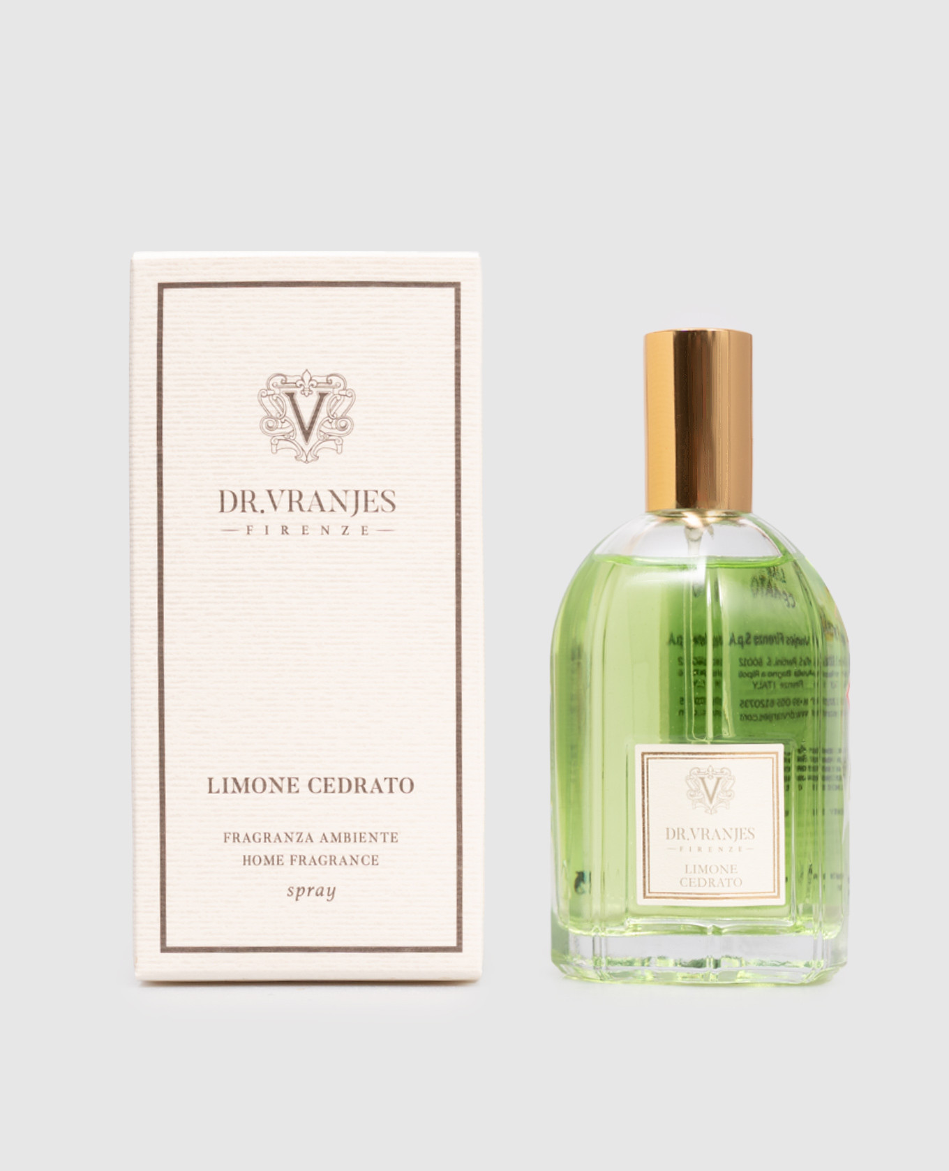 

Аромадиффузор спрей Limone Cedrato 100 мл, Зеленый, Ароматы для дома