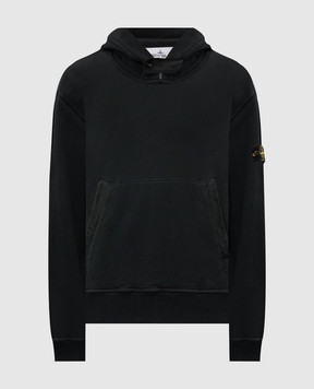 Stone Island Зелене худі з патчем логотипа L2S156100023S0A20