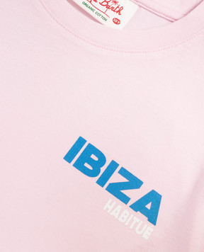 MC2 SAINT BARTH Дитяча рожева футболка Portlend PRL000107488L